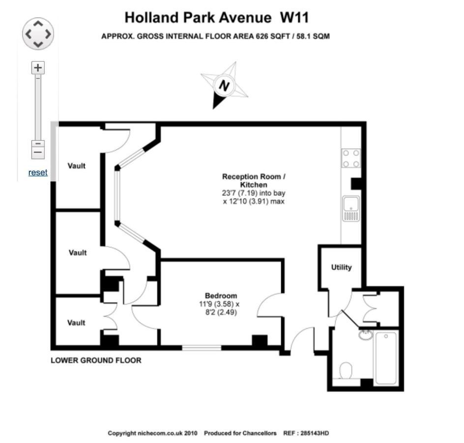 Holland Park Apartment لندن المظهر الخارجي الصورة